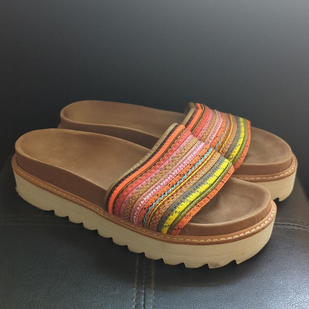 J Slides Multicolor Bohemian Style Comfy Footbed … - image 3